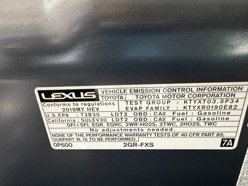 Used 2019 Lexus RX 450h F Sport image 44