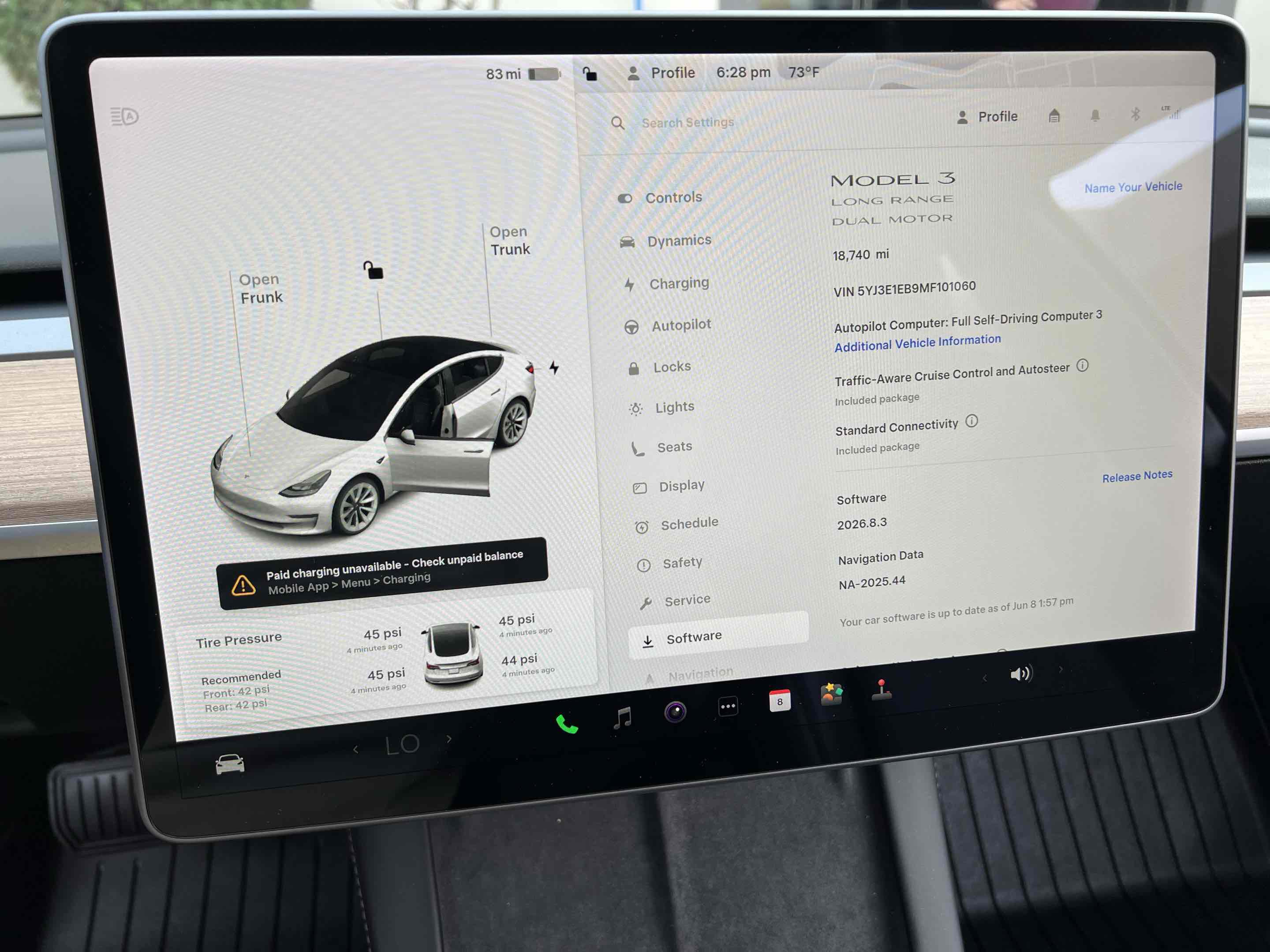 Used 2021 Tesla Model 3 Long Range AWD/4WD image 7