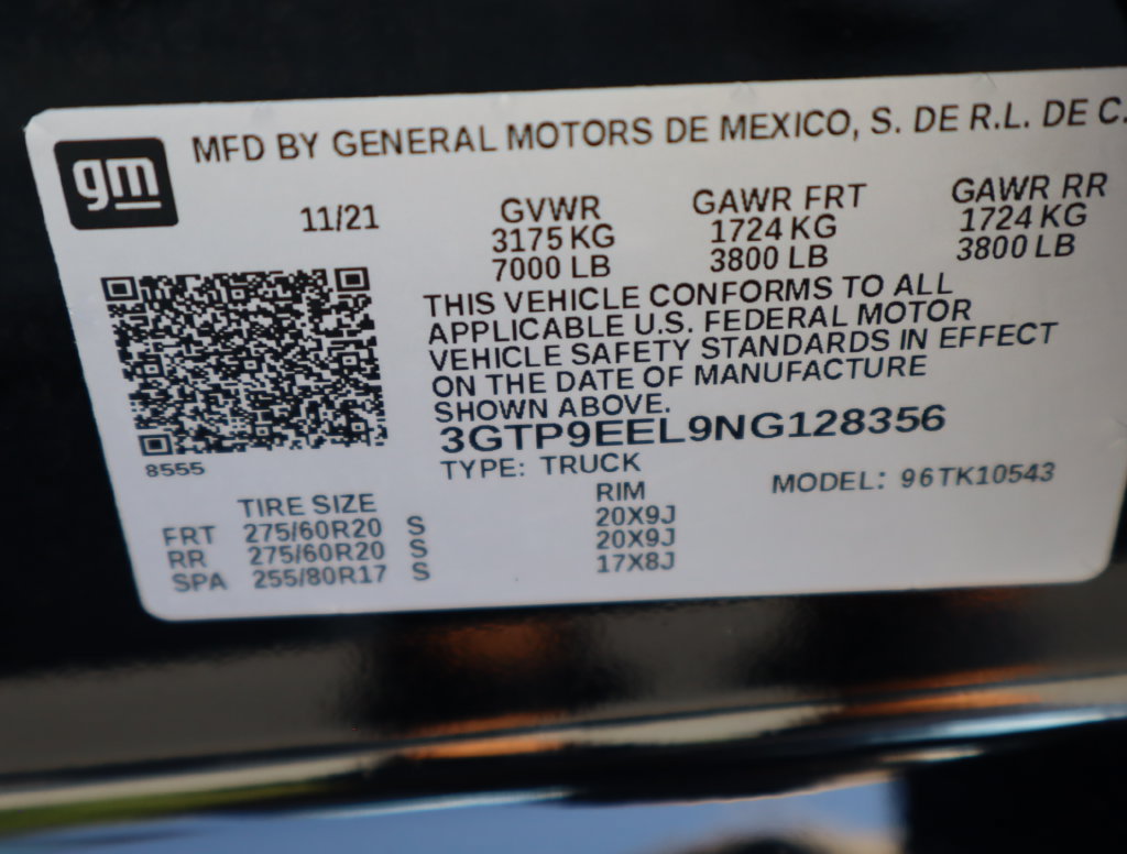 Certified 2022 GMC Sierra 1500 AT4 w/ AT4 Premium Package AWD/4WD image 61