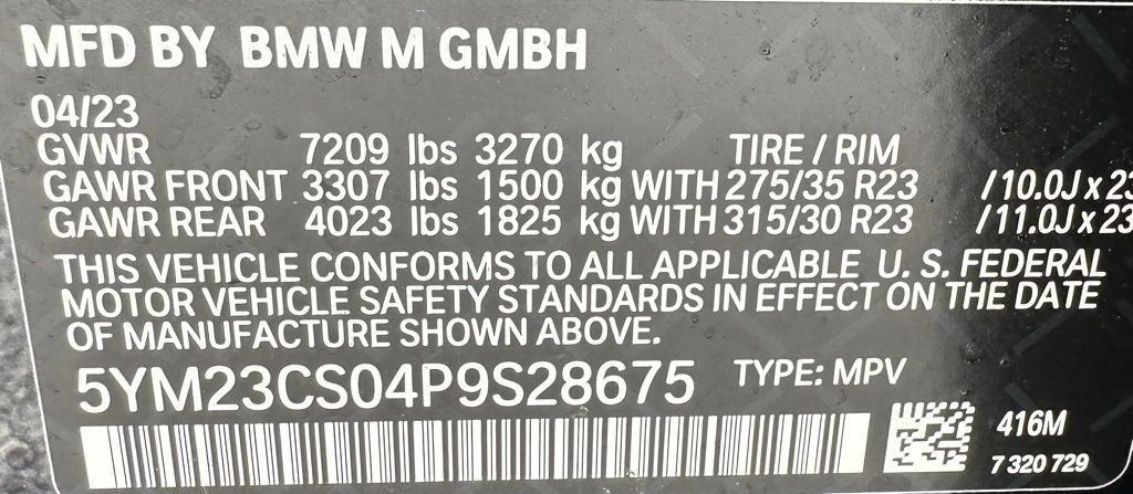 Used 2023 BMW XM w/ M Driver's Package AWD/4WD image 42