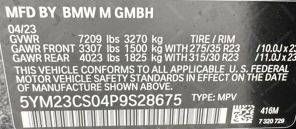 Certified 2023 BMW XM w/ M Driver's Package AWD/4WD image 42