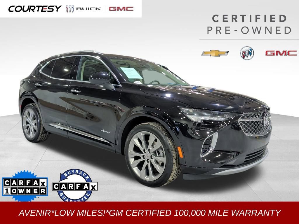 Certified 2022 Buick Envision Avenir w/ Technology Package II