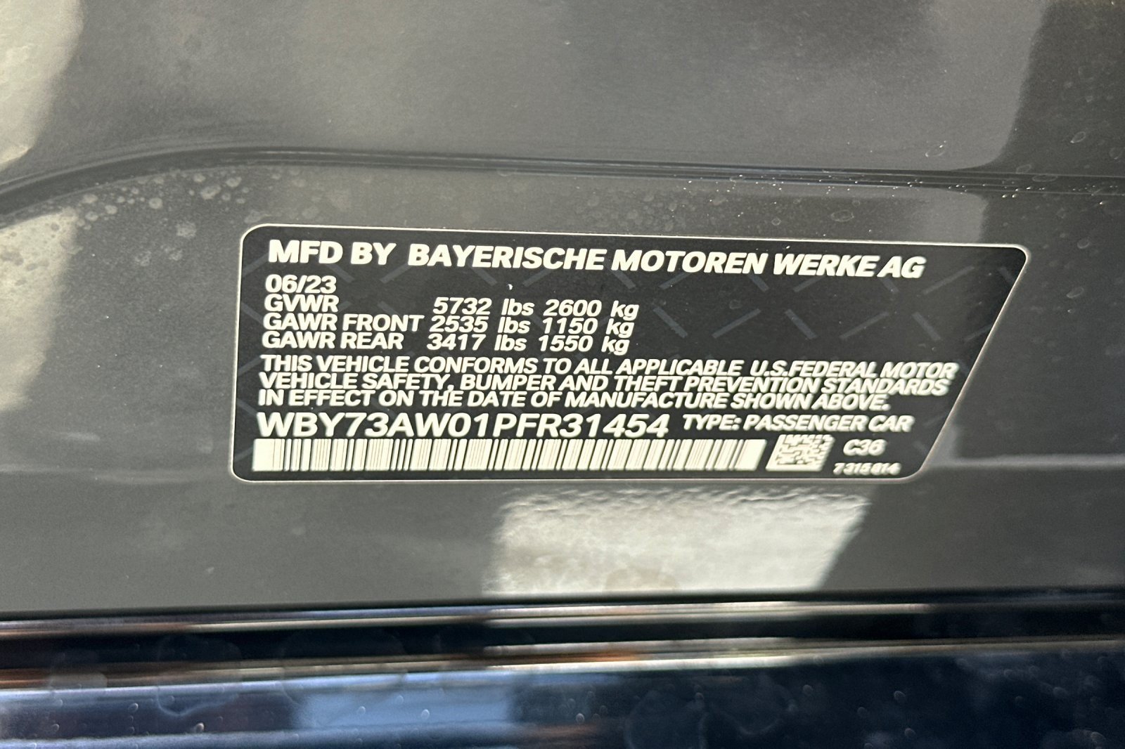 Used 2023 BMW i4 eDrive40 w/ M Sport Package RWD image 27