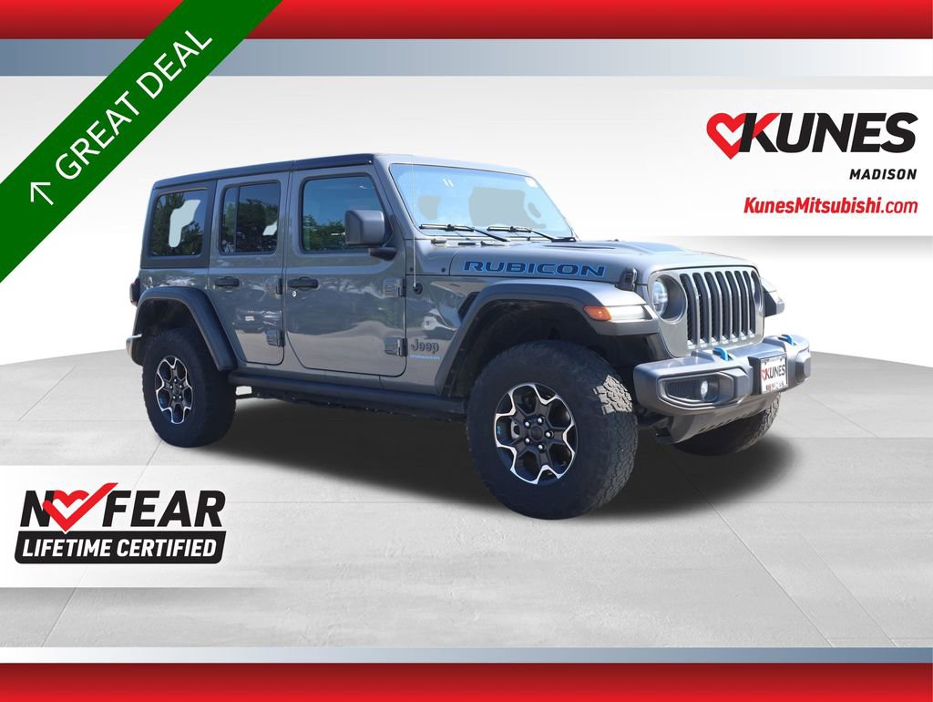 Used 2023 Jeep Wrangler Unlimited Rubicon 4xe w/ Cold Weather Group