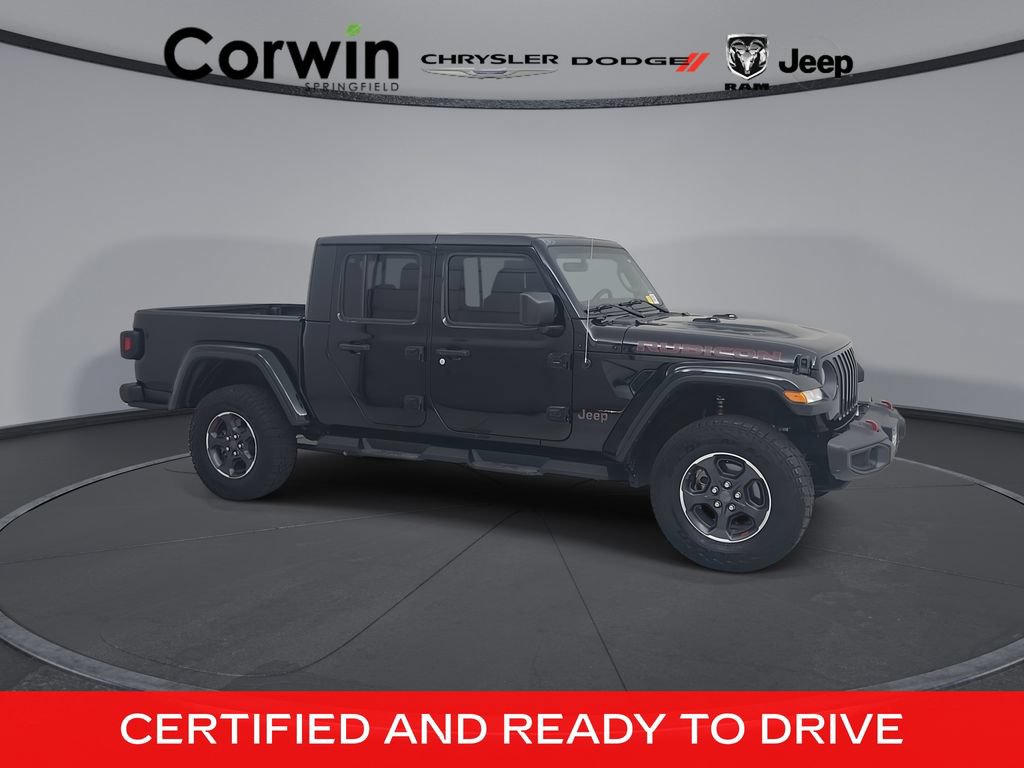 Certified 2022 Jeep Gladiator Rubicon w/ Cold Weather Group AWD/4WD image 1