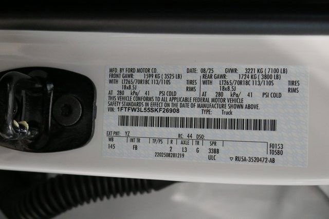 New 2025 Ford F150 XLT w/ Equipment Group 301A Standard AWD/4WD image 24