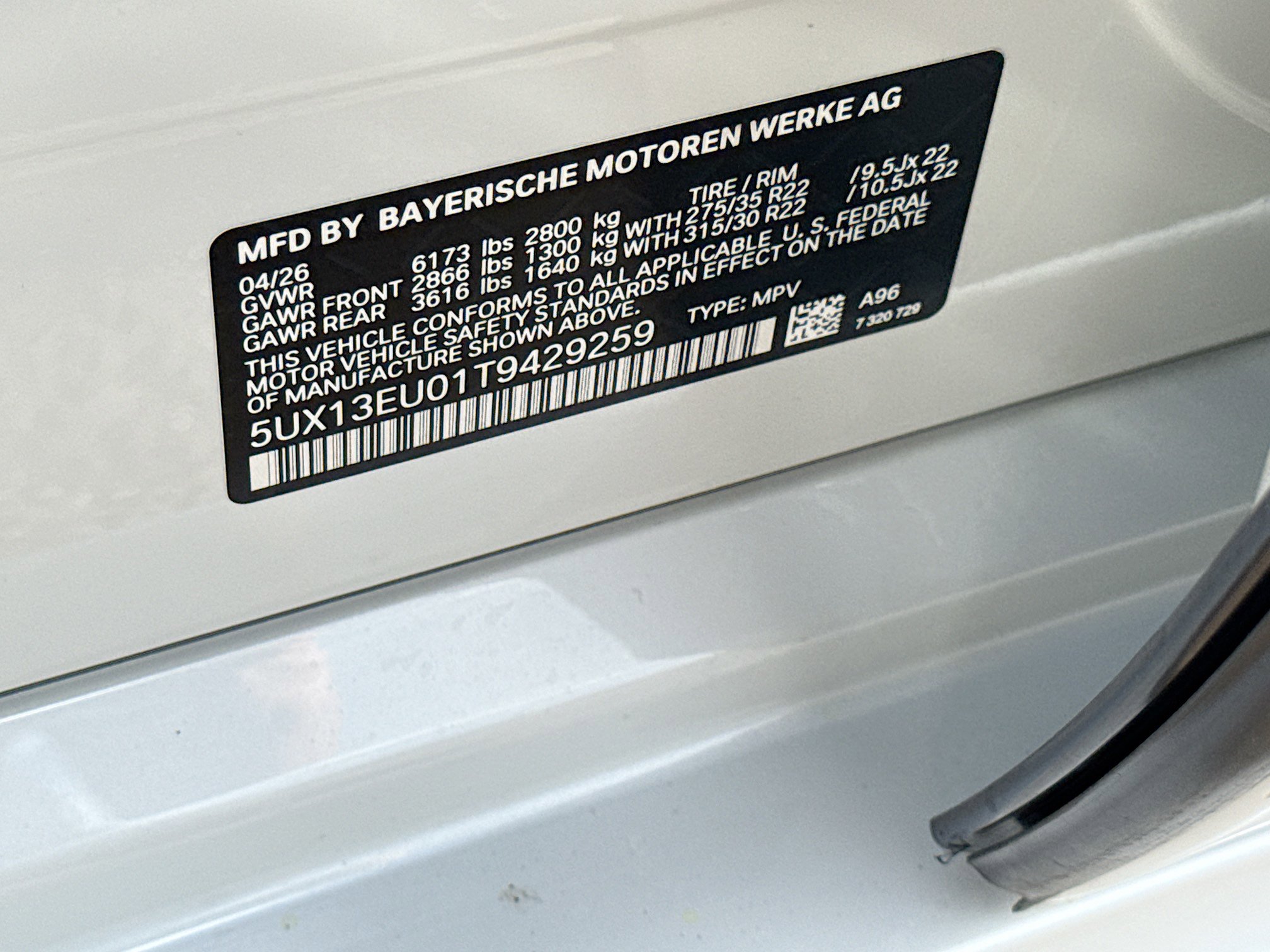 New 2026 BMW X5 sDrive40i w/ M Sport Package image 43