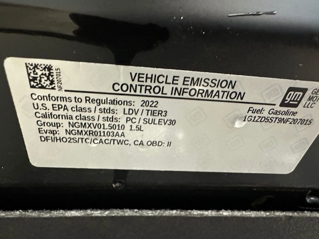 Certified 2022 Chevrolet Malibu LT image 35