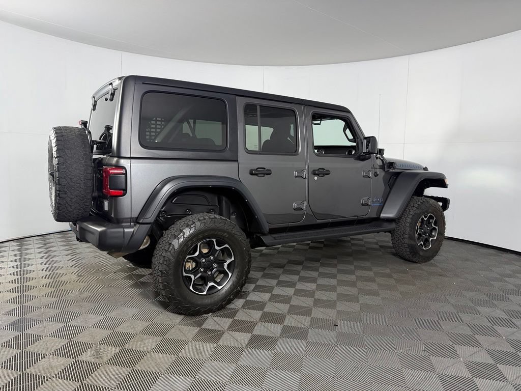 Certified 2023 Jeep Wrangler Unlimited Rubicon 4xe w/ Steel Bumper Group AWD/4WD image 7