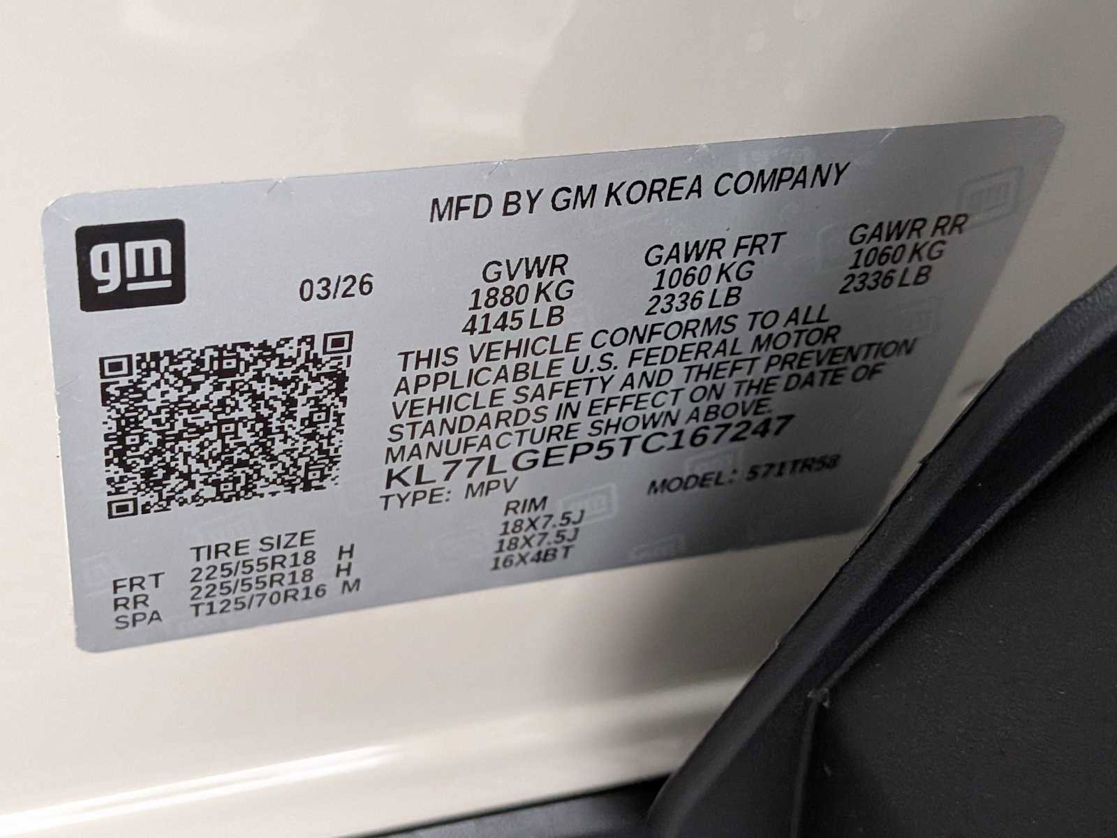 New 2026 Chevrolet Trax RS w/ Sunroof Package FWD image 37