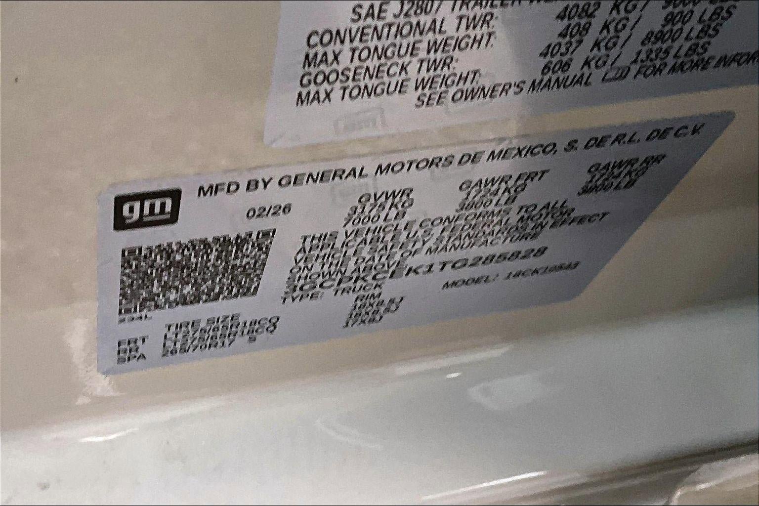 New 2026 Chevrolet Silverado 1500 Custom Trail Boss AWD/4WD image 13