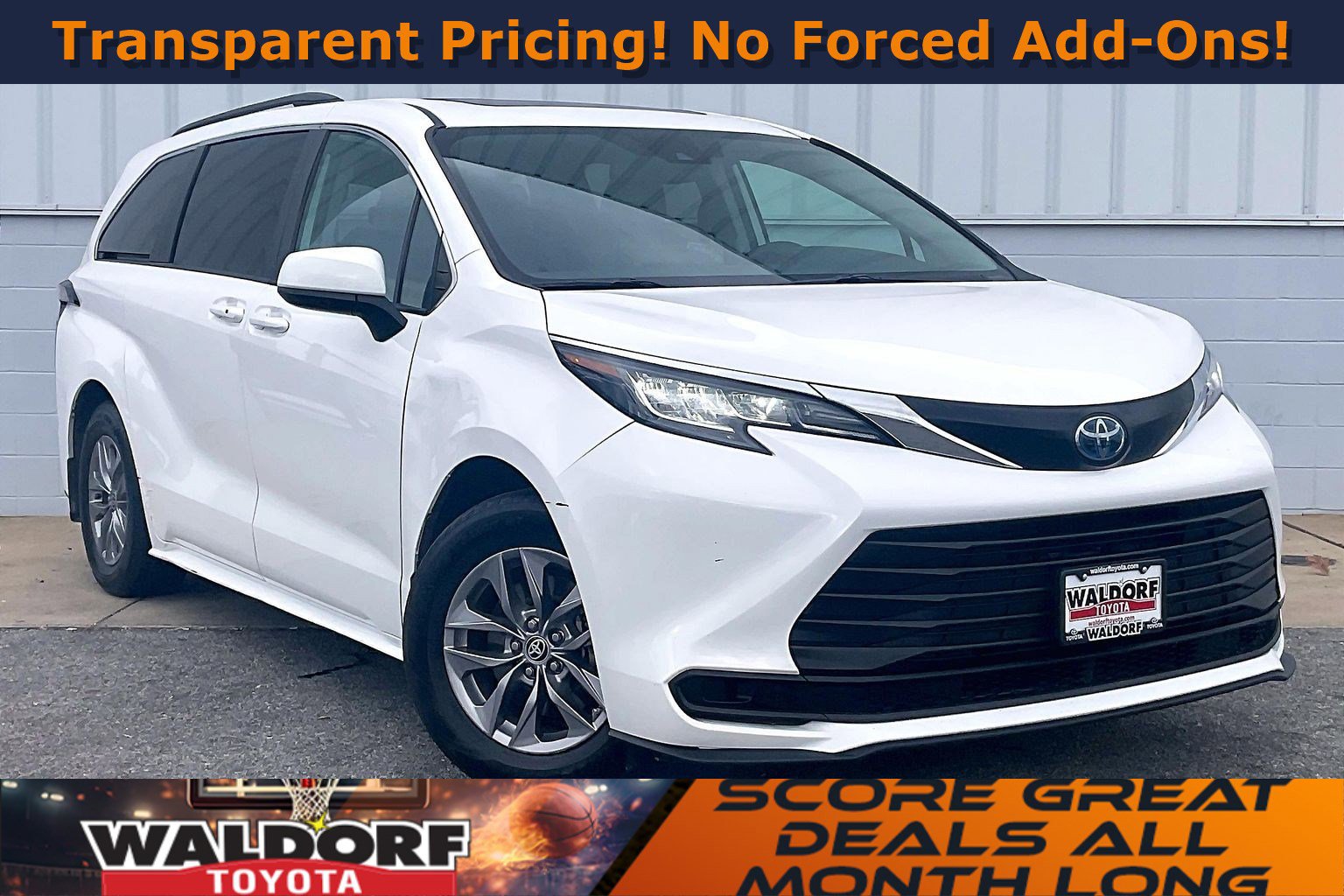 Used 2023 Toyota Sienna LE w/ LE Plus Package
