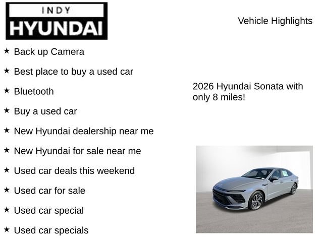 New 2026 Hyundai Sonata Blue FWD image 7