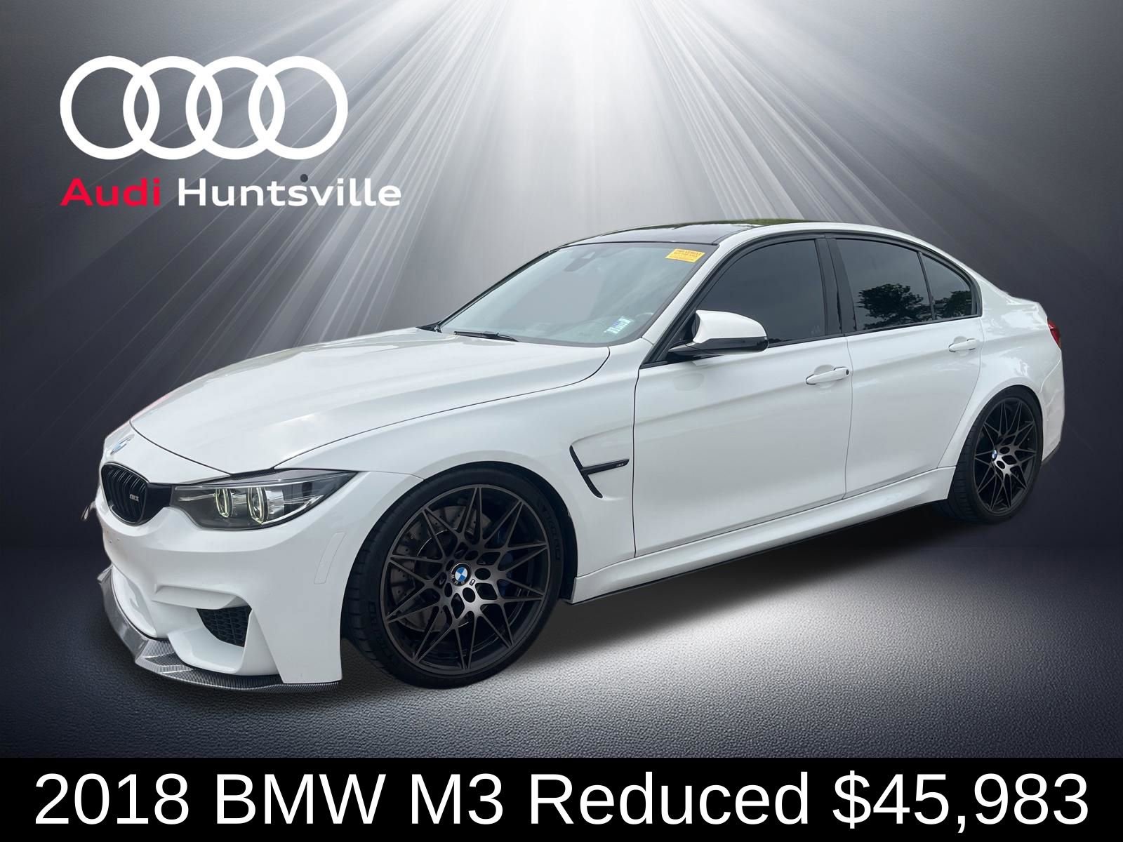 Used 2018 BMW M3 w/ Competition Package RWD image 1