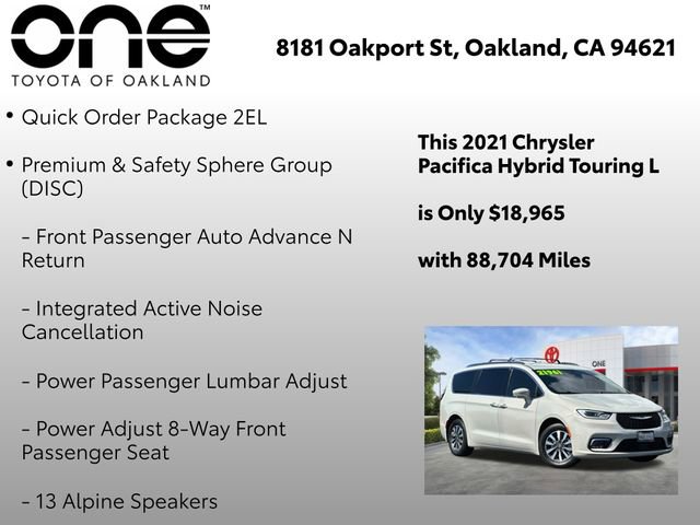Used 2021 Chrysler Pacifica Touring-L FWD image 5