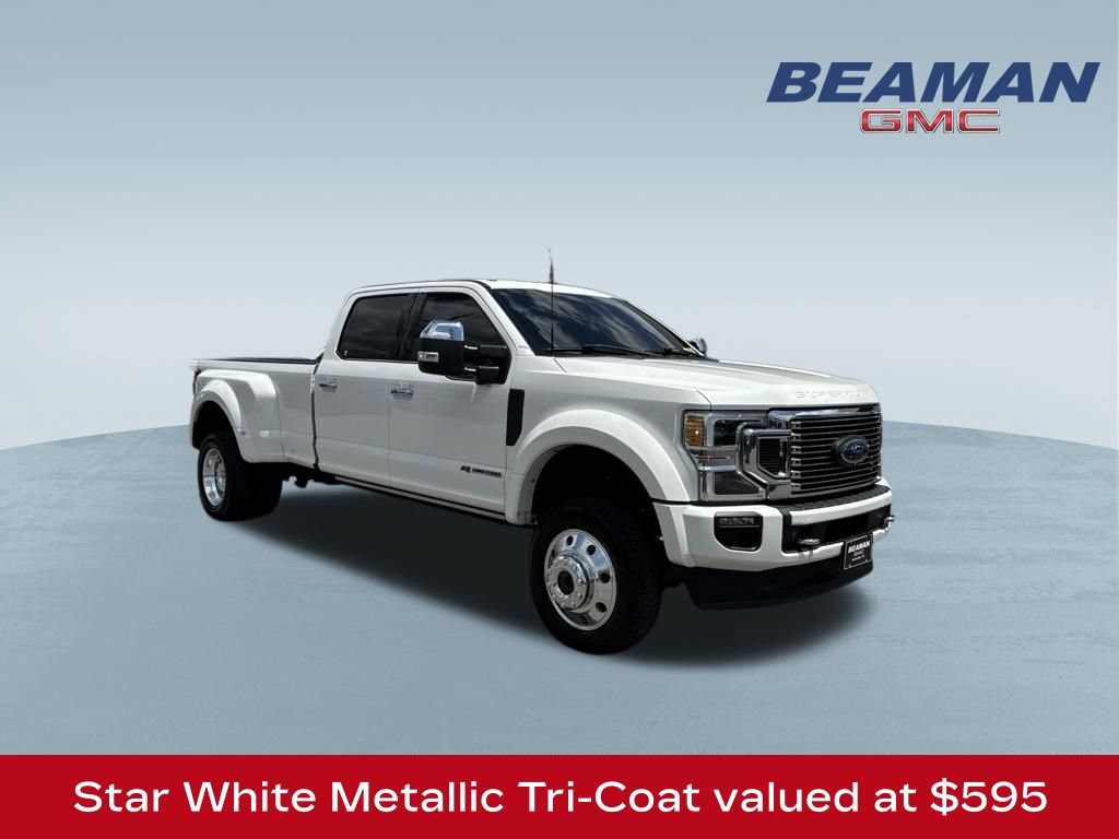 Used 2022 Ford F450 Platinum w/ FX4 Off-Road Package AWD/4WD image 1