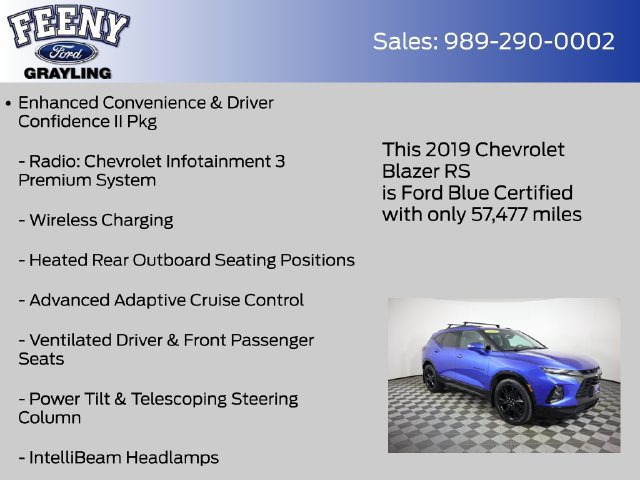 Used 2019 Chevrolet Blazer RS AWD/4WD image 13