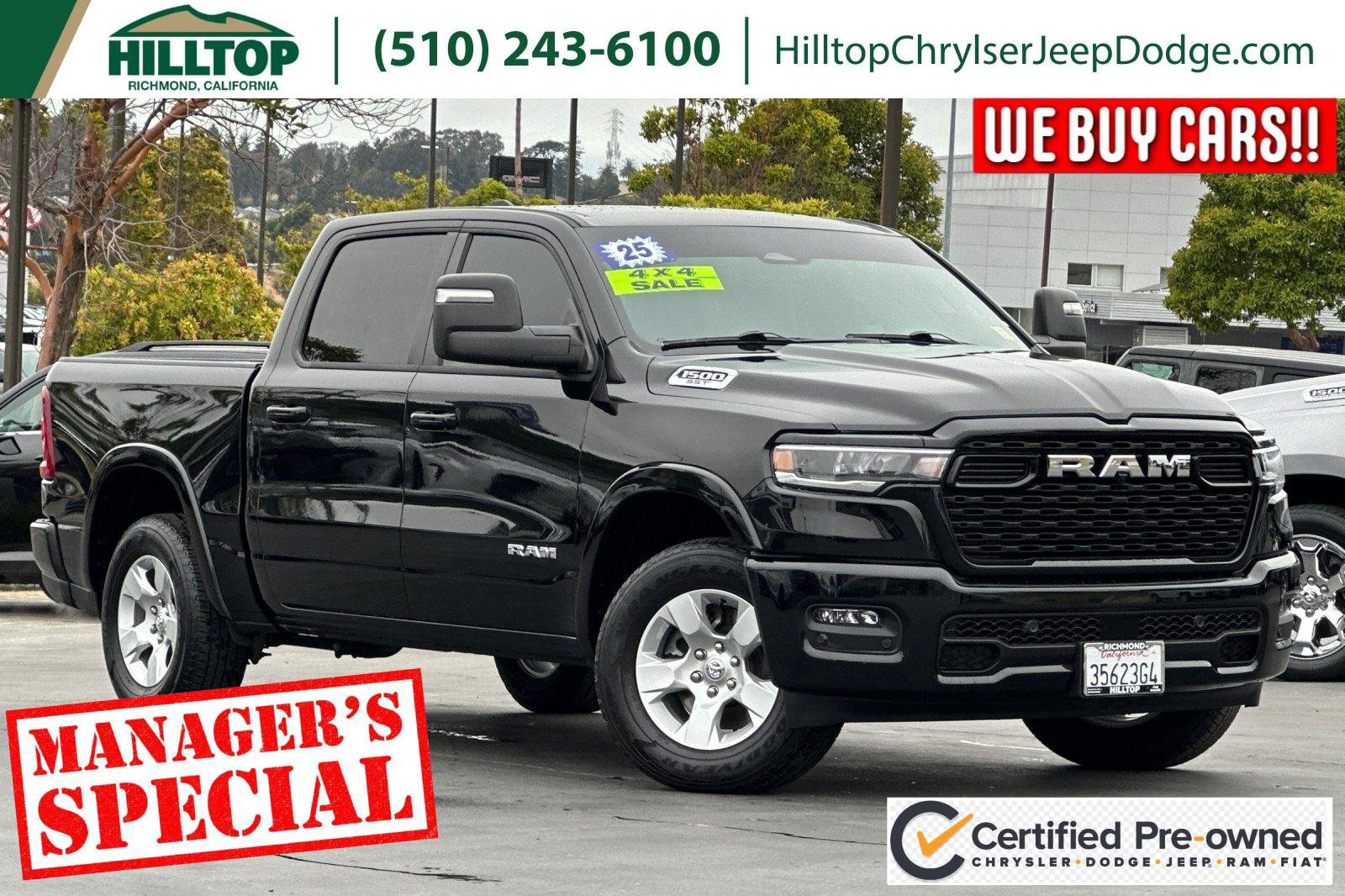 Certified 2025 RAM 1500 Big Horn AWD/4WD image 1