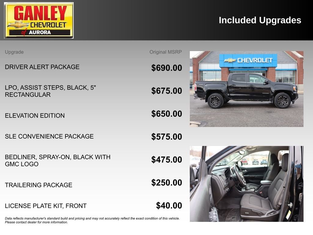 Used 2019 GMC Canyon SLE w/ Driver Alert Package image 6