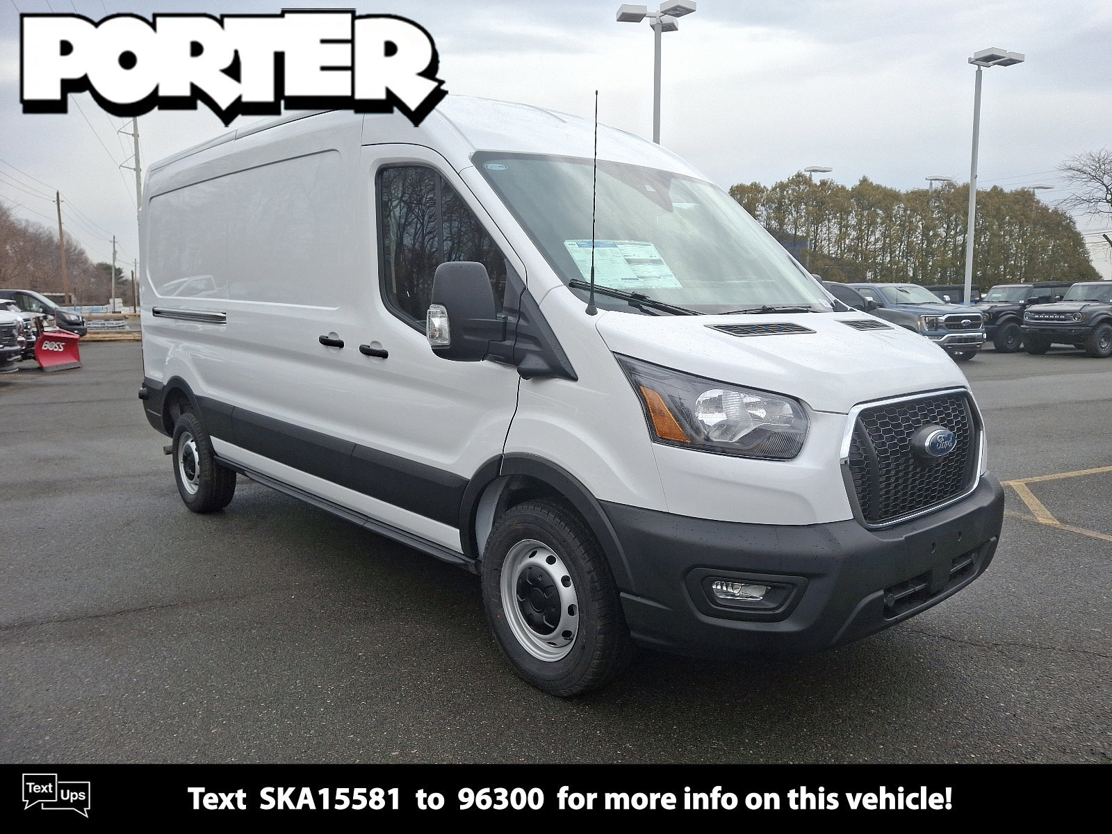 New 2025 Ford Transit 250 148 Medium Roof w/ Load Area Protection Package
