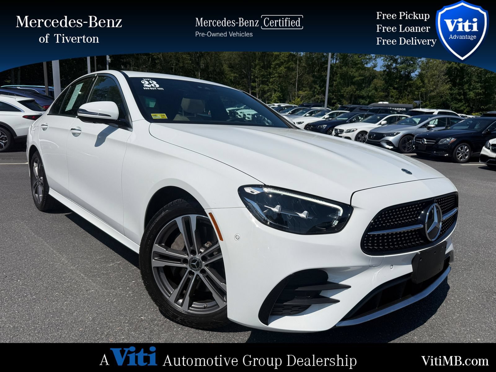 Certified 2023 Mercedes-Benz E 350 4MATIC Sedan