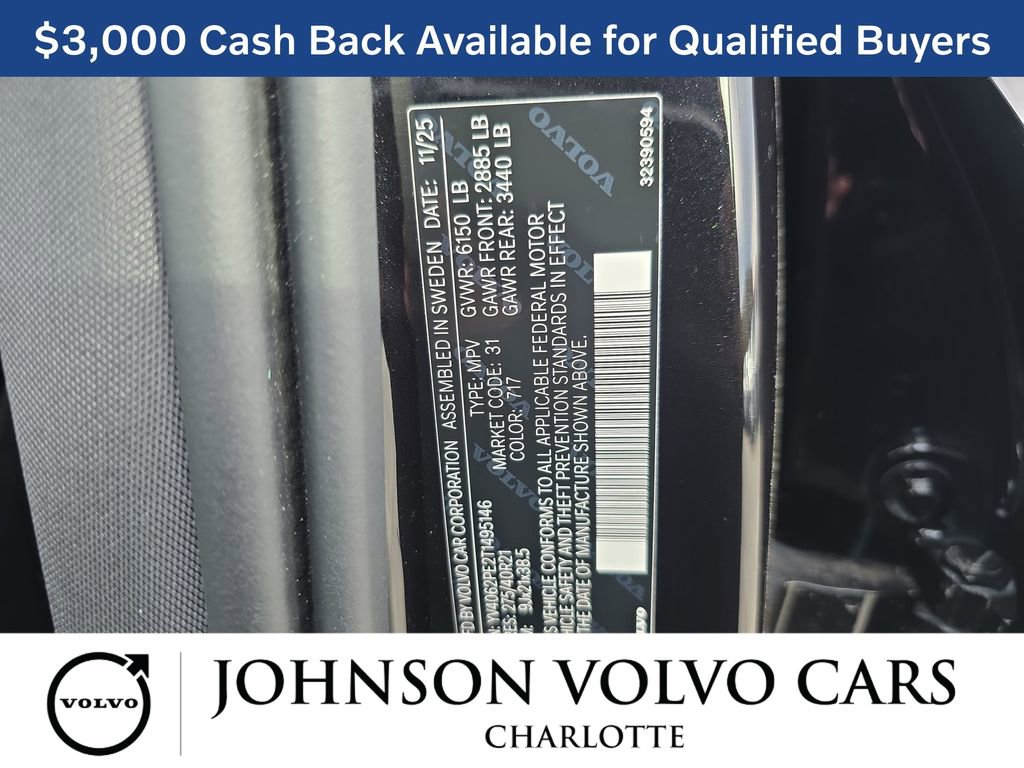 New 2026 Volvo XC90 B6 Plus w/ Protection Package Premier image 40