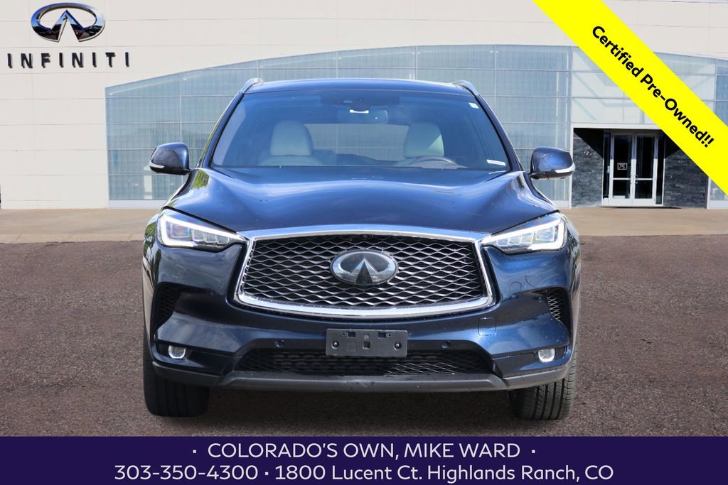 Certified 2021 INFINITI QX50 Autograph w/ Premium White Leather Package image 9
