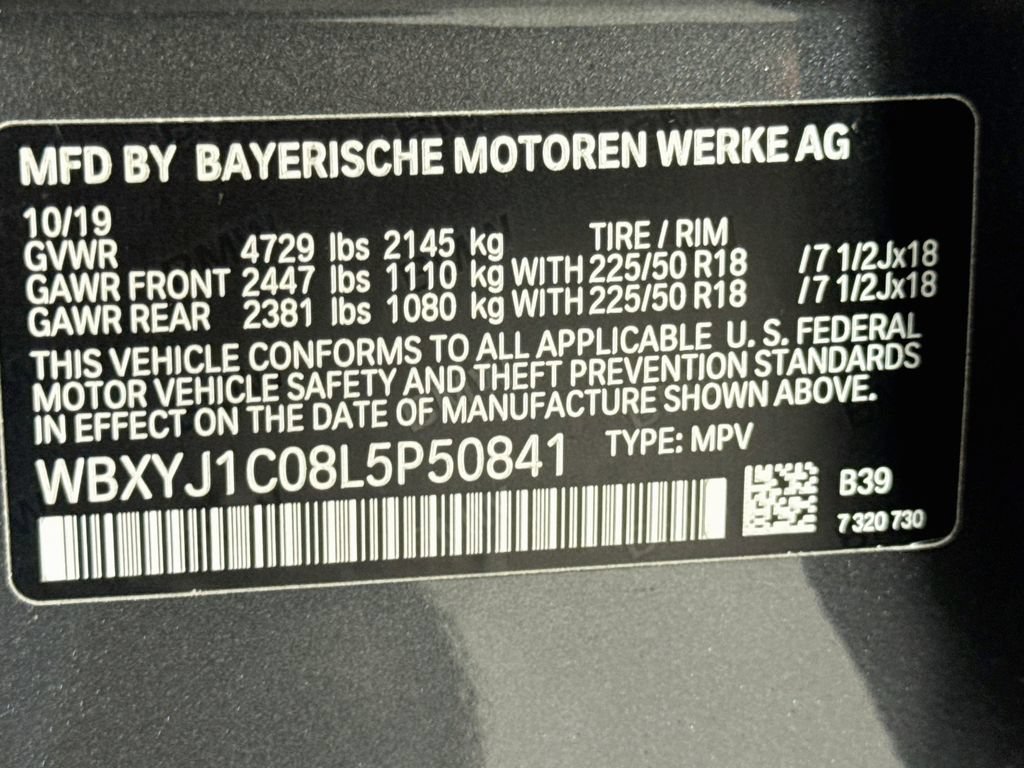 Used 2020 BMW X2 xDrive28i w/ Convenience Package AWD/4WD image 29