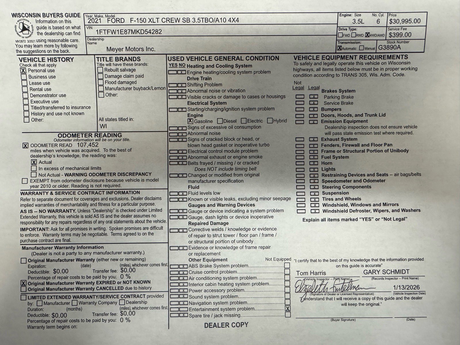 Used 2021 Ford F150 XLT w/ Equipment Group 302A High image 32