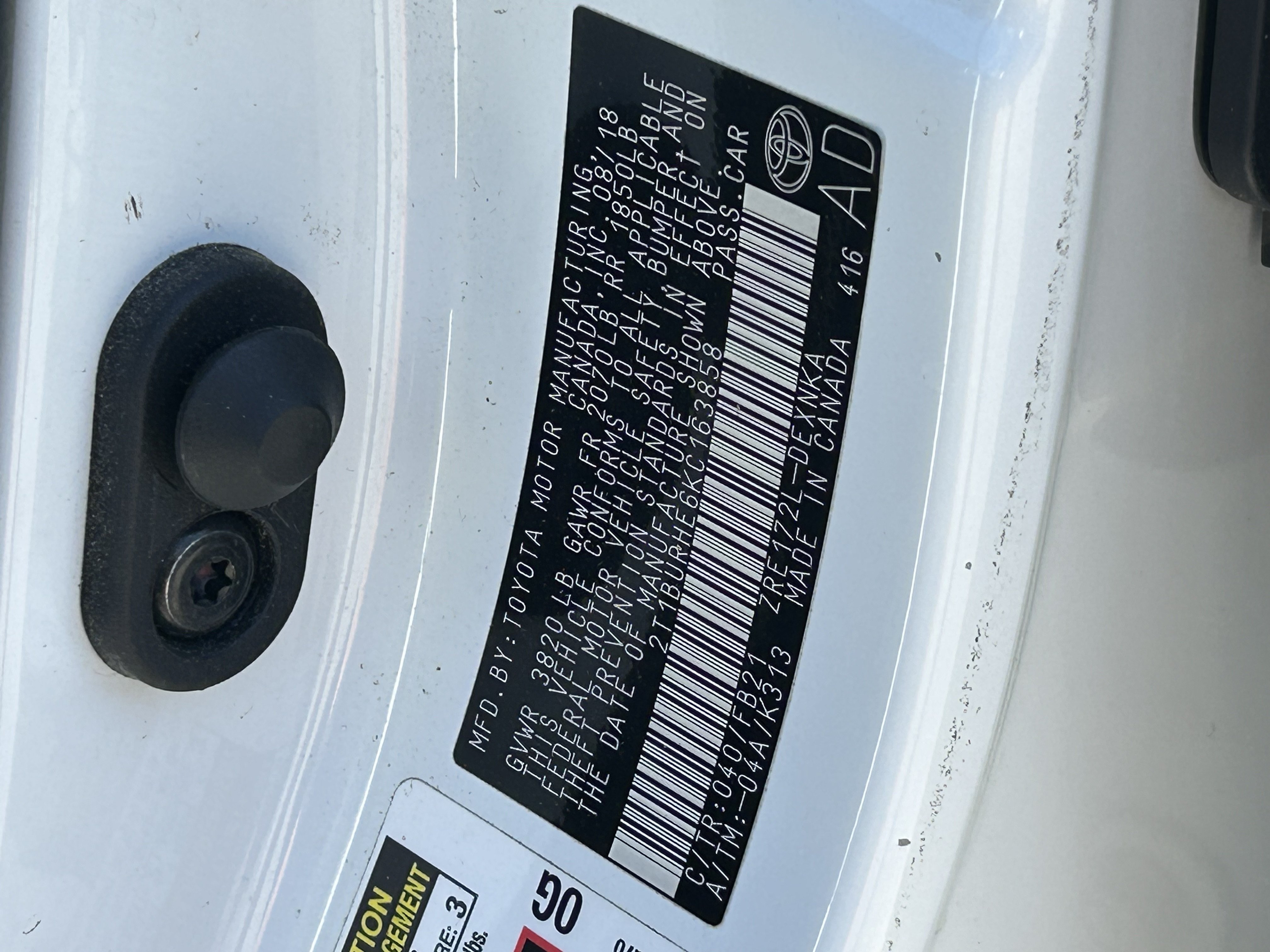 Certified 2019 Toyota Corolla LE FWD image 30
