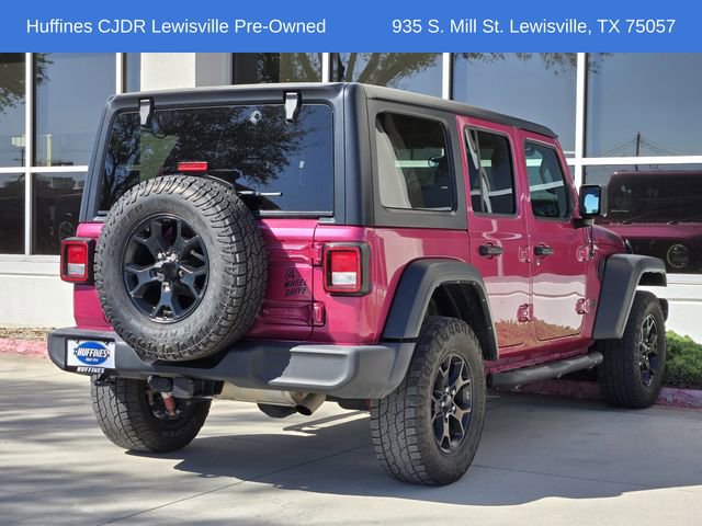 Certified 2022 Jeep Wrangler Unlimited Sport image 7