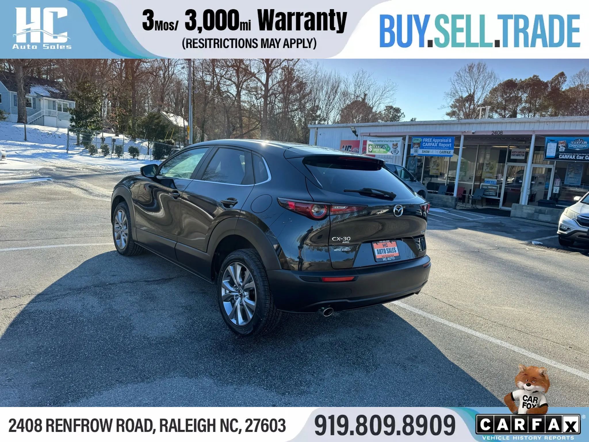 Used 2021 MAZDA CX-30 AWD 2.5 S w/ Select Package image 3