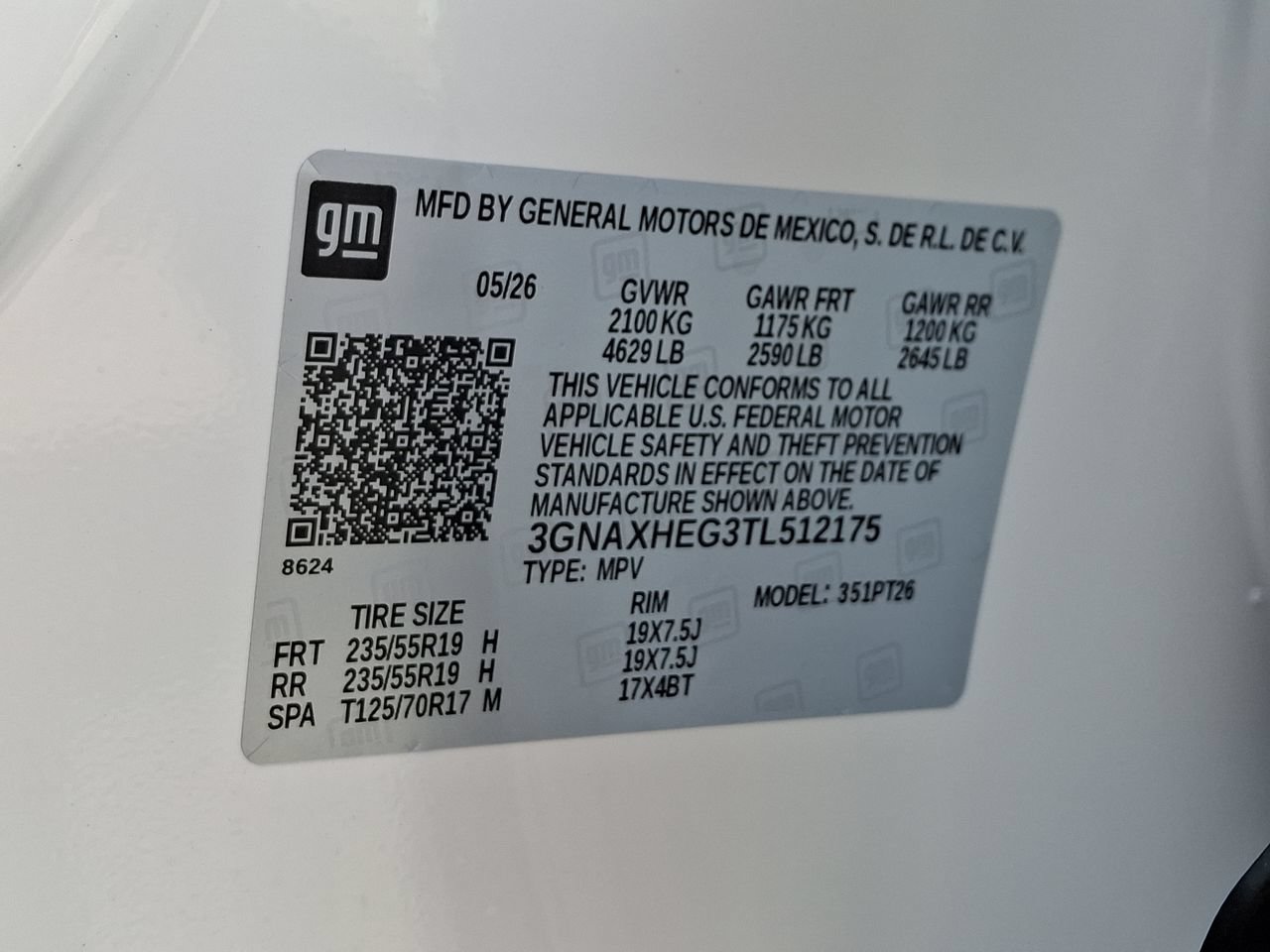 New 2026 Chevrolet Equinox LT w/ Midnight Edition FWD image 18