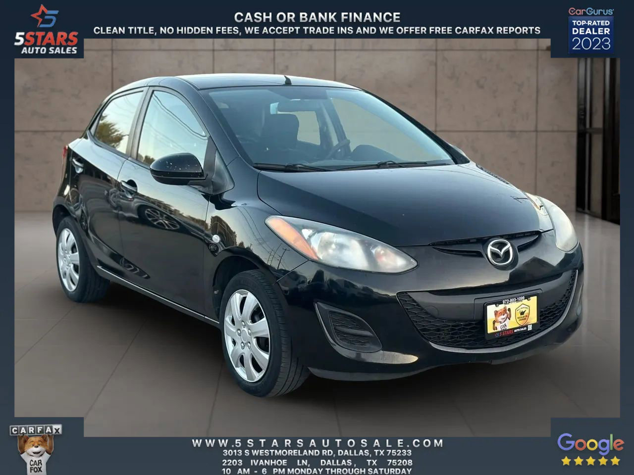Used 2013 MAZDA MAZDA2 Sport