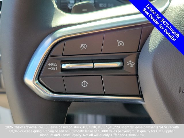 New 2027 Chevrolet Traverse LT w/ LPO, Floor Liner Package FWD image 16