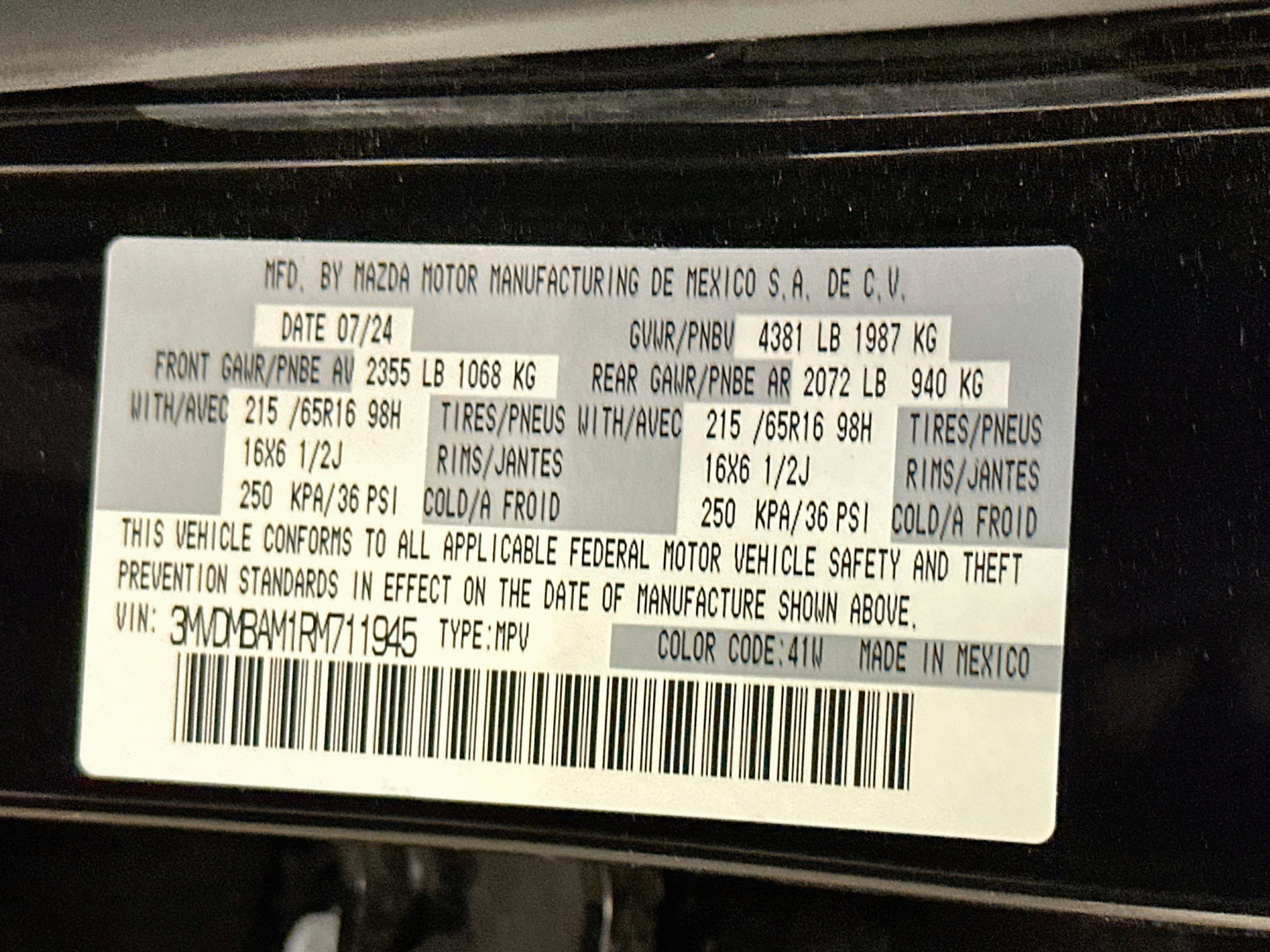 Used 2024 MAZDA CX-30 AWD 2.5 S image 12