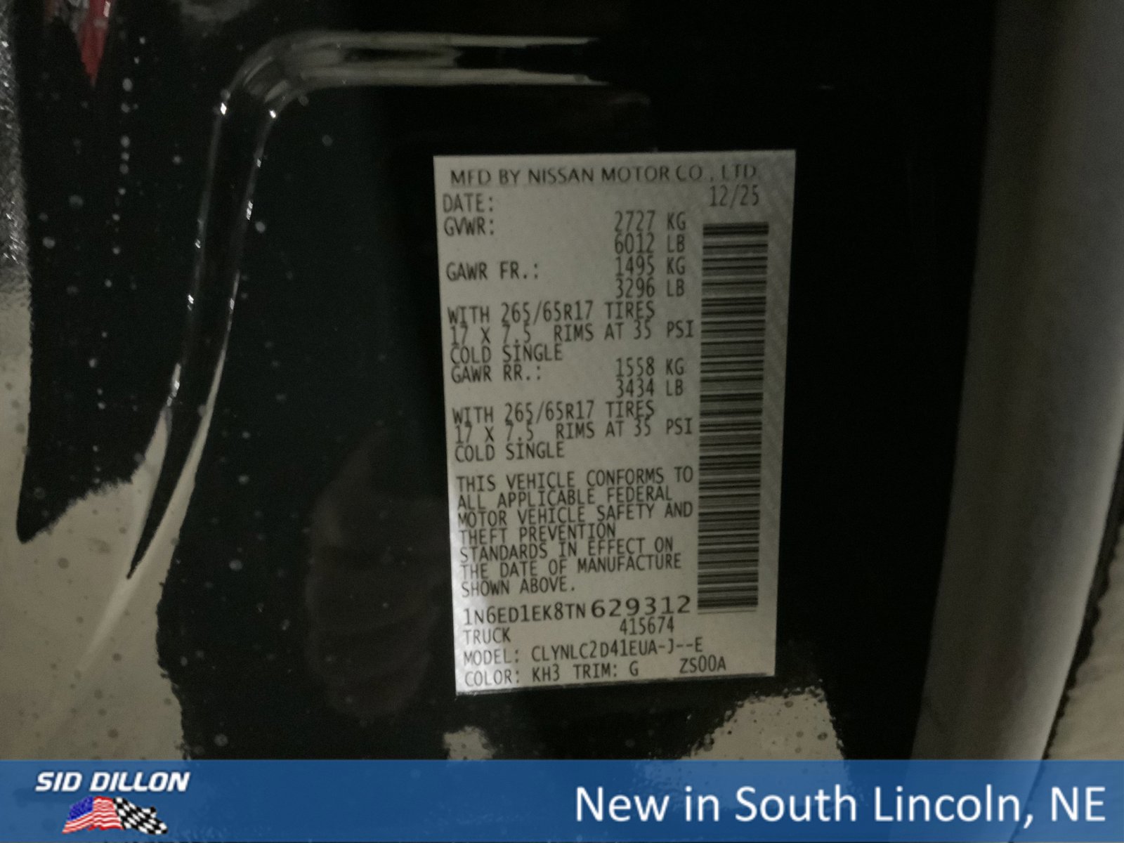 New 2026 Nissan Frontier SV w/ SV Convenience Package image 12