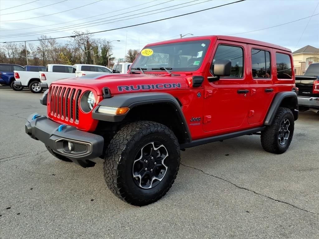 Used 2022 Jeep Wrangler Unlimited Rubicon 4xe w/ Cold Weather Group AWD/4WD image 7