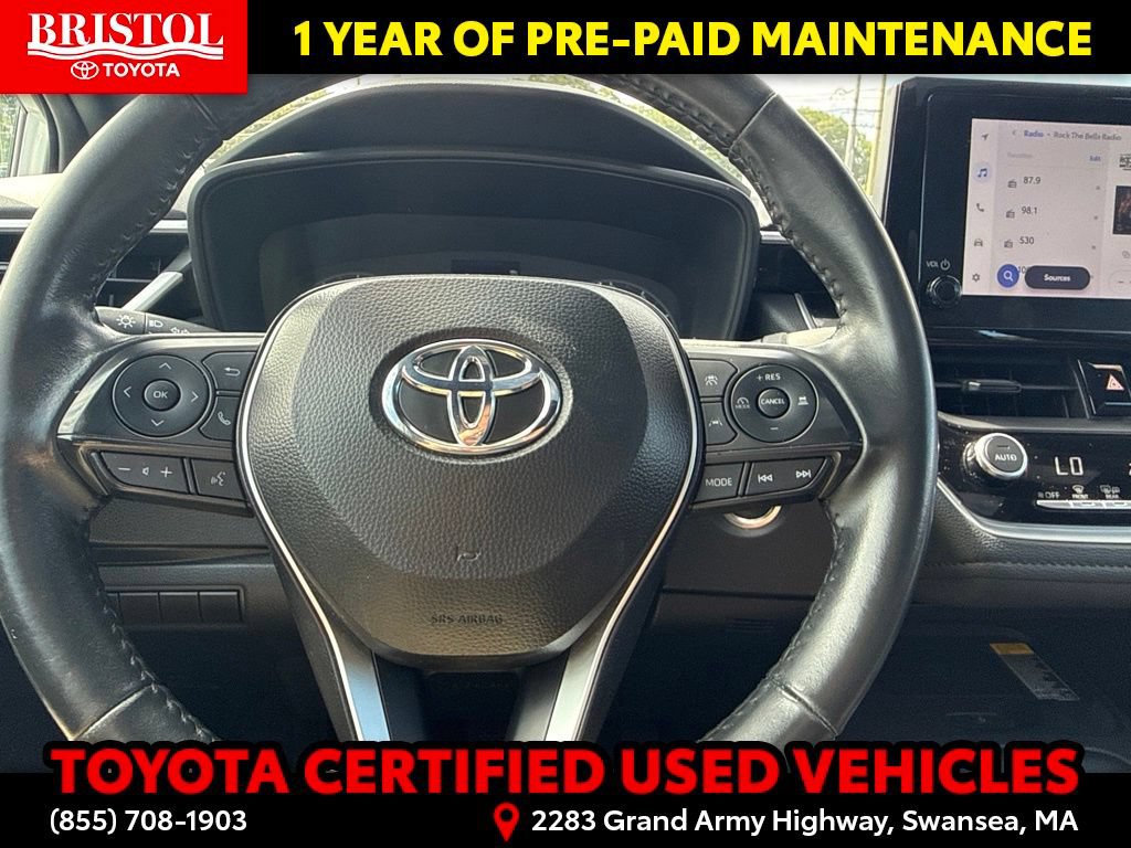 Certified 2024 Toyota Corolla SE w/ SE Premium Package FWD image 22