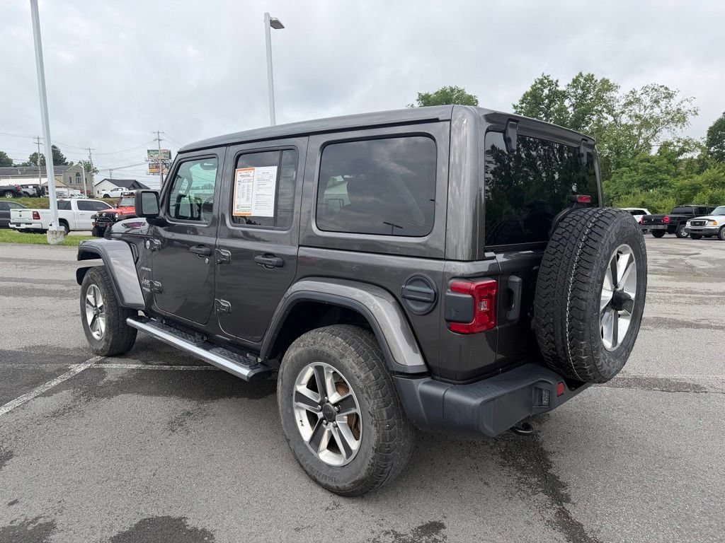 Used 2020 Jeep Wrangler Unlimited Sahara AWD/4WD image 3