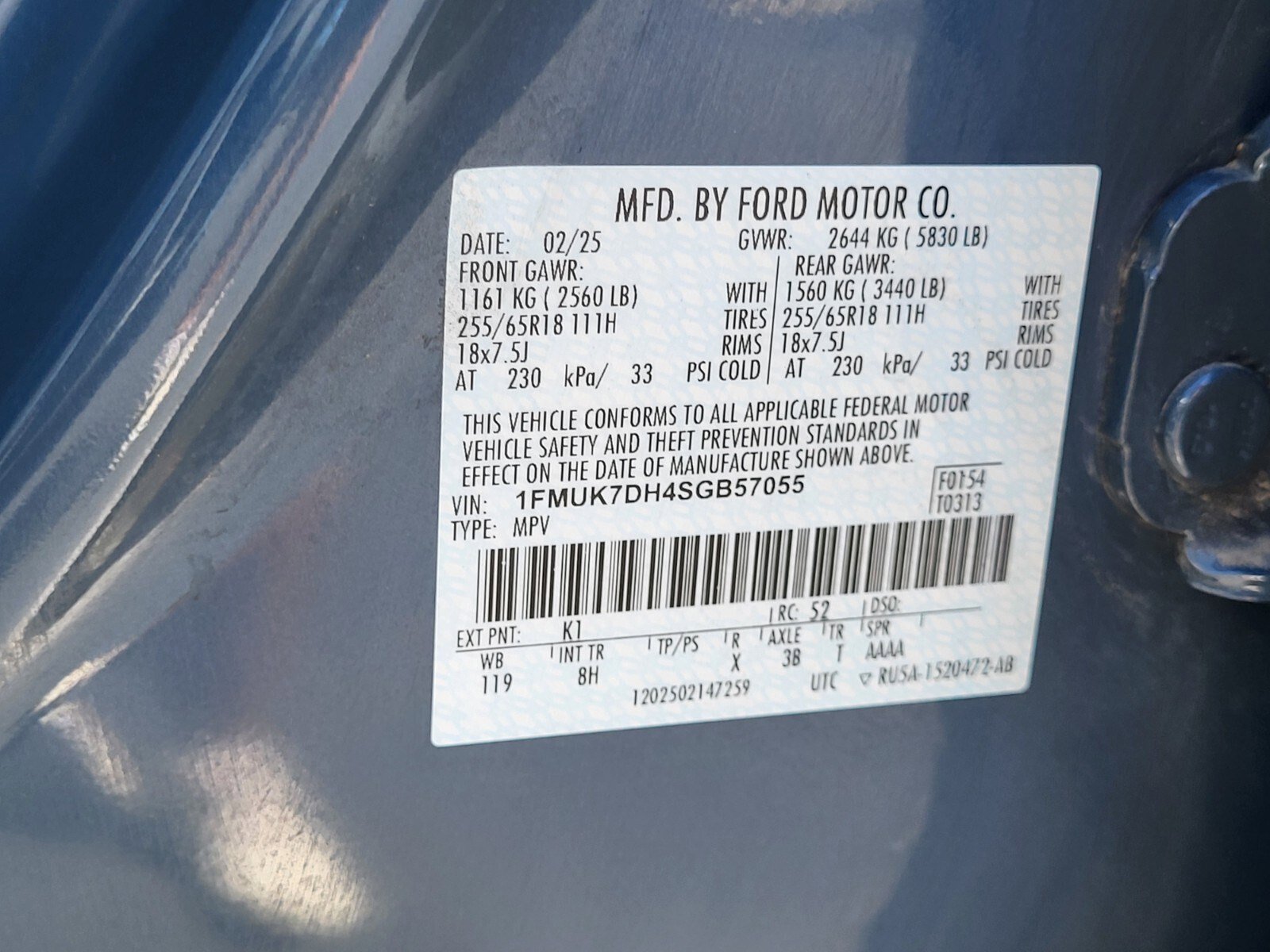 Certified 2025 Ford Explorer Active image 35