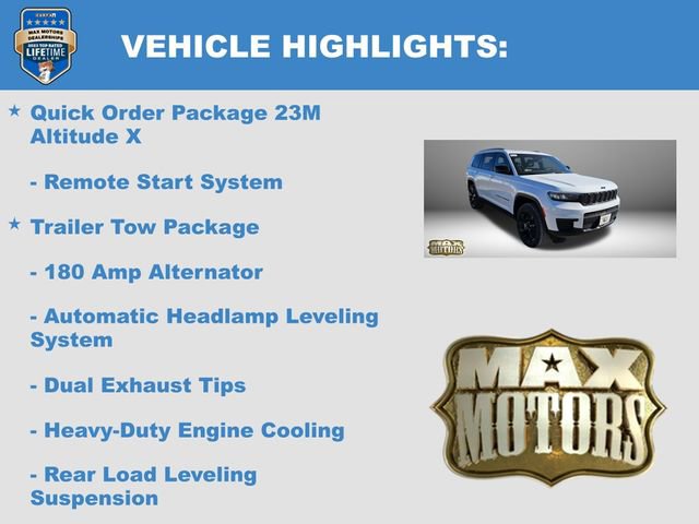 New 2025 Jeep Grand Cherokee L Altitude image 16