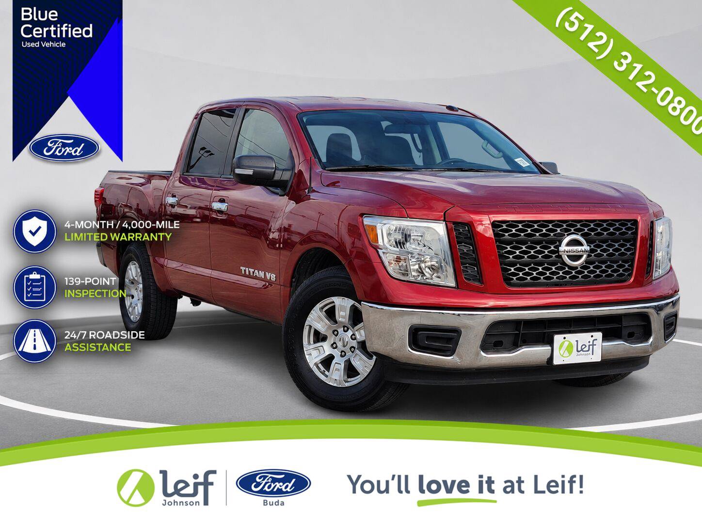Used 2019 Nissan Titan SV RWD image 1