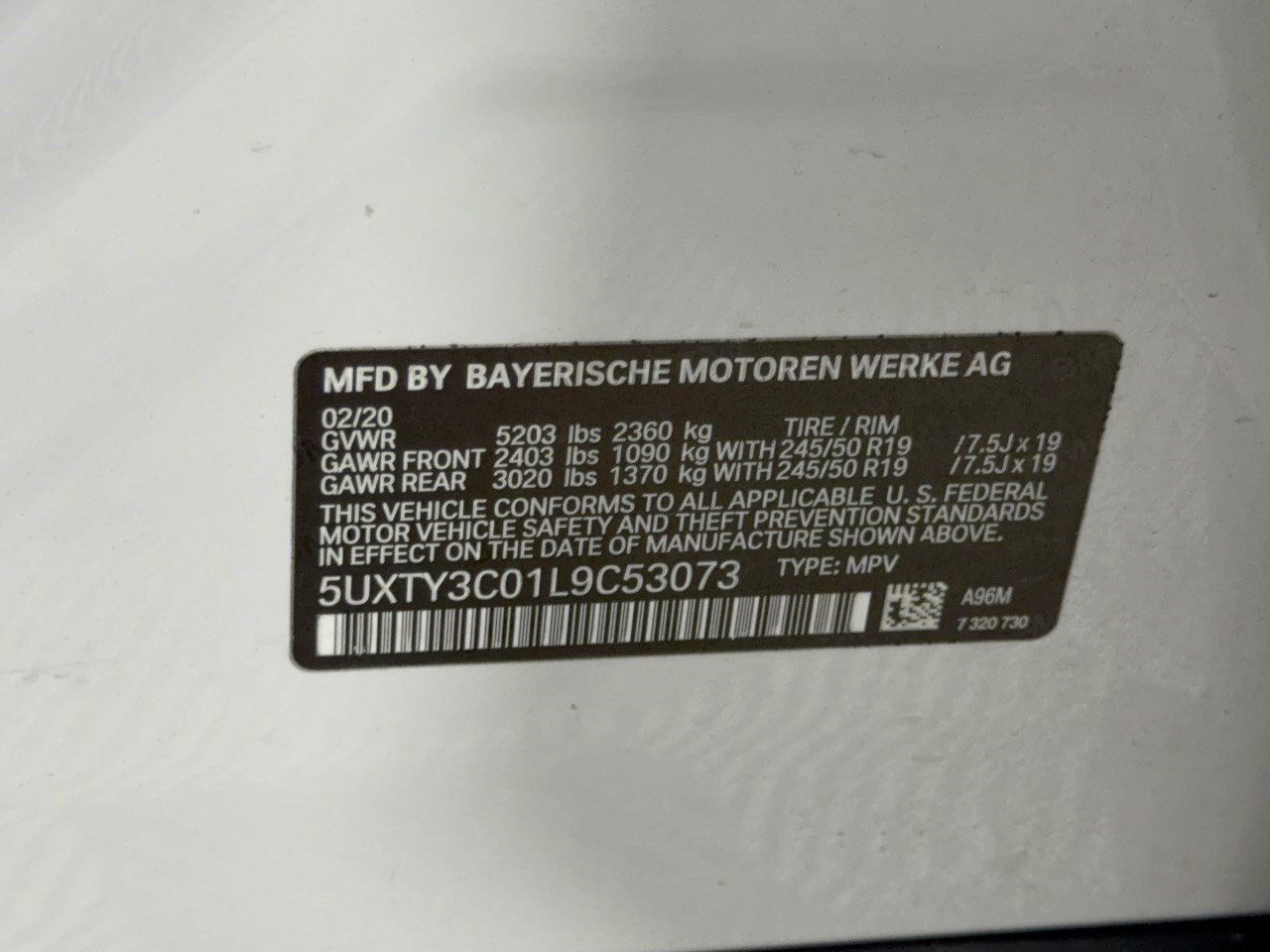 Used 2020 BMW X3 sDrive30i RWD image 31