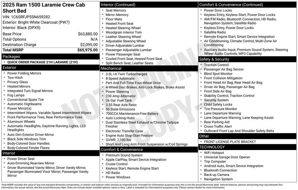 Used 2025 RAM 1500 Laramie image 2