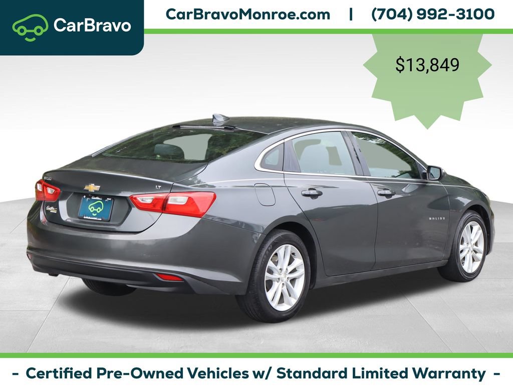 Certified 2017 Chevrolet Malibu LT FWD image 6