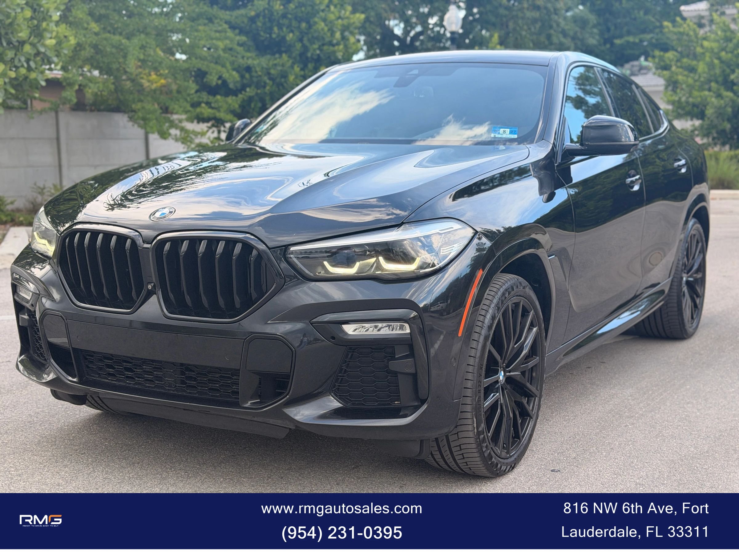 Used 2021 BMW X6 xDrive40i w/ M Sport Package AWD/4WD image 1