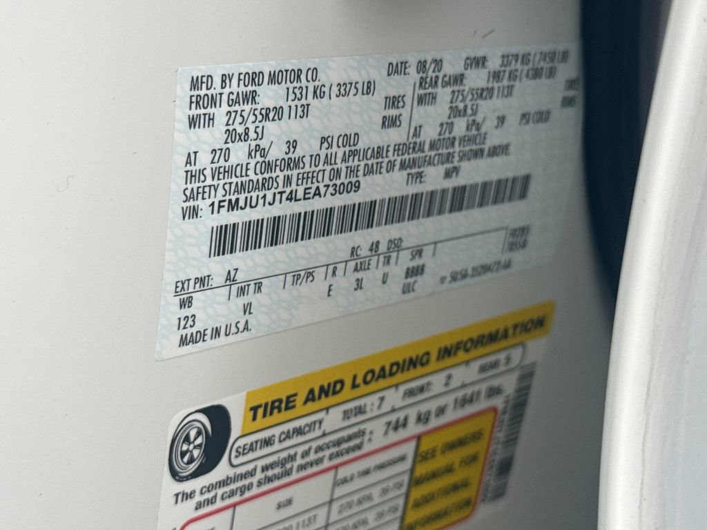 Used 2020 Ford Expedition XLT w/ Equipment Group 202A image 29