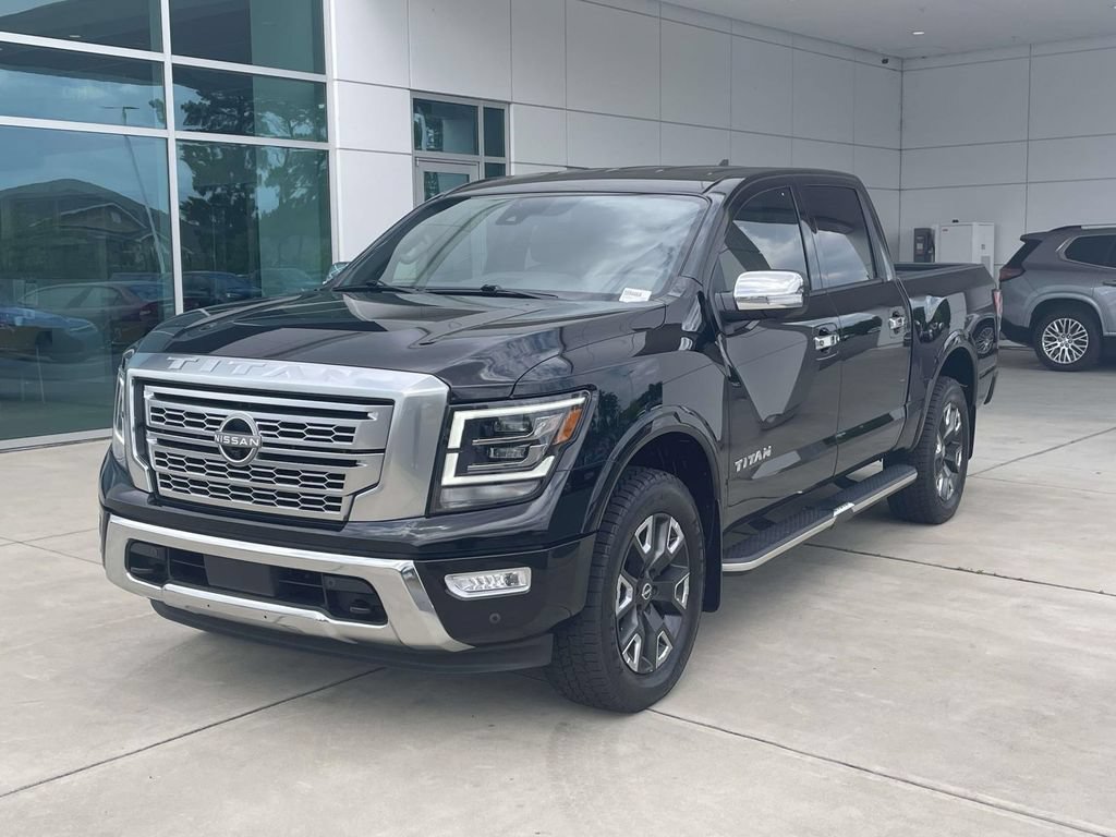 Used 2023 Nissan Titan Platinum Reserve w/ Off Road Protection Package AWD/4WD image 2