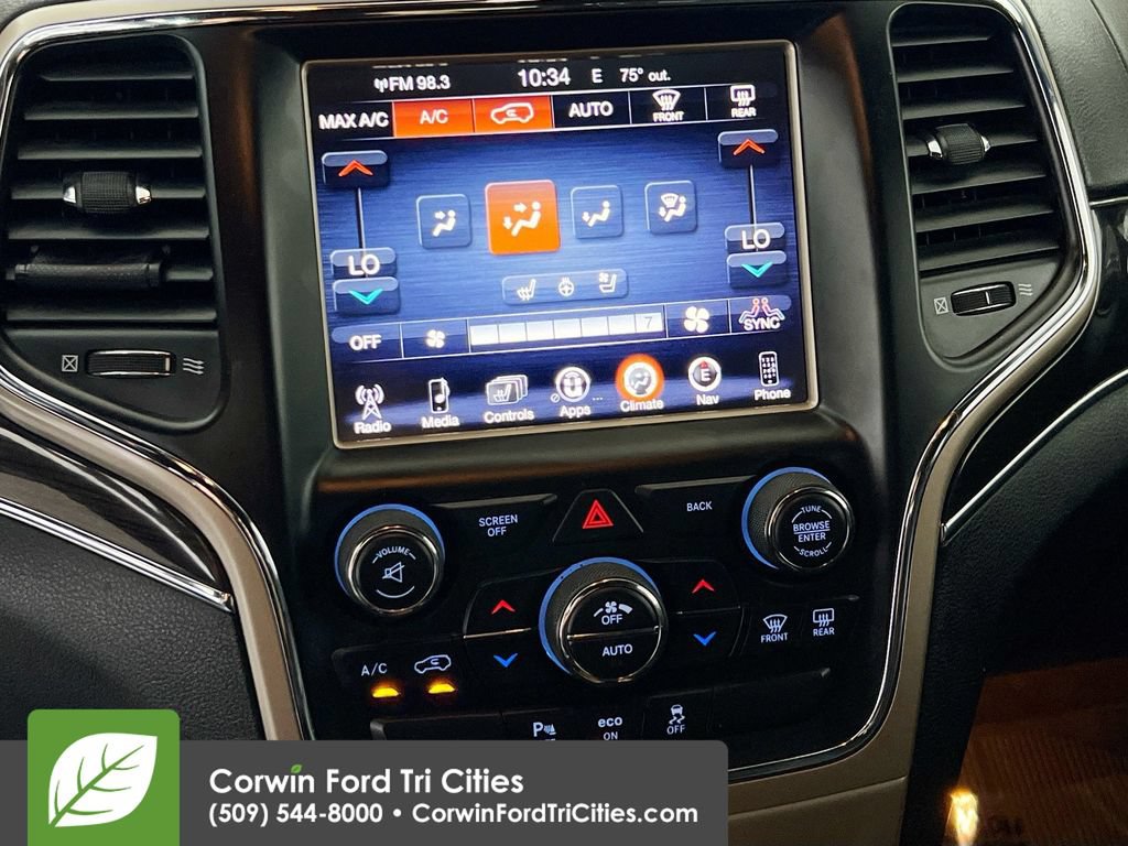 Used 2015 Jeep Grand Cherokee Overland AWD/4WD image 9